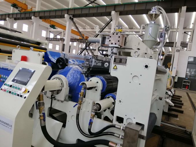 पूरी तरह से स्वचालित पेपर टुकड़े टुकड़े मशीन 300-350 मीटर / Slitting के साथ न्यूनतम 1